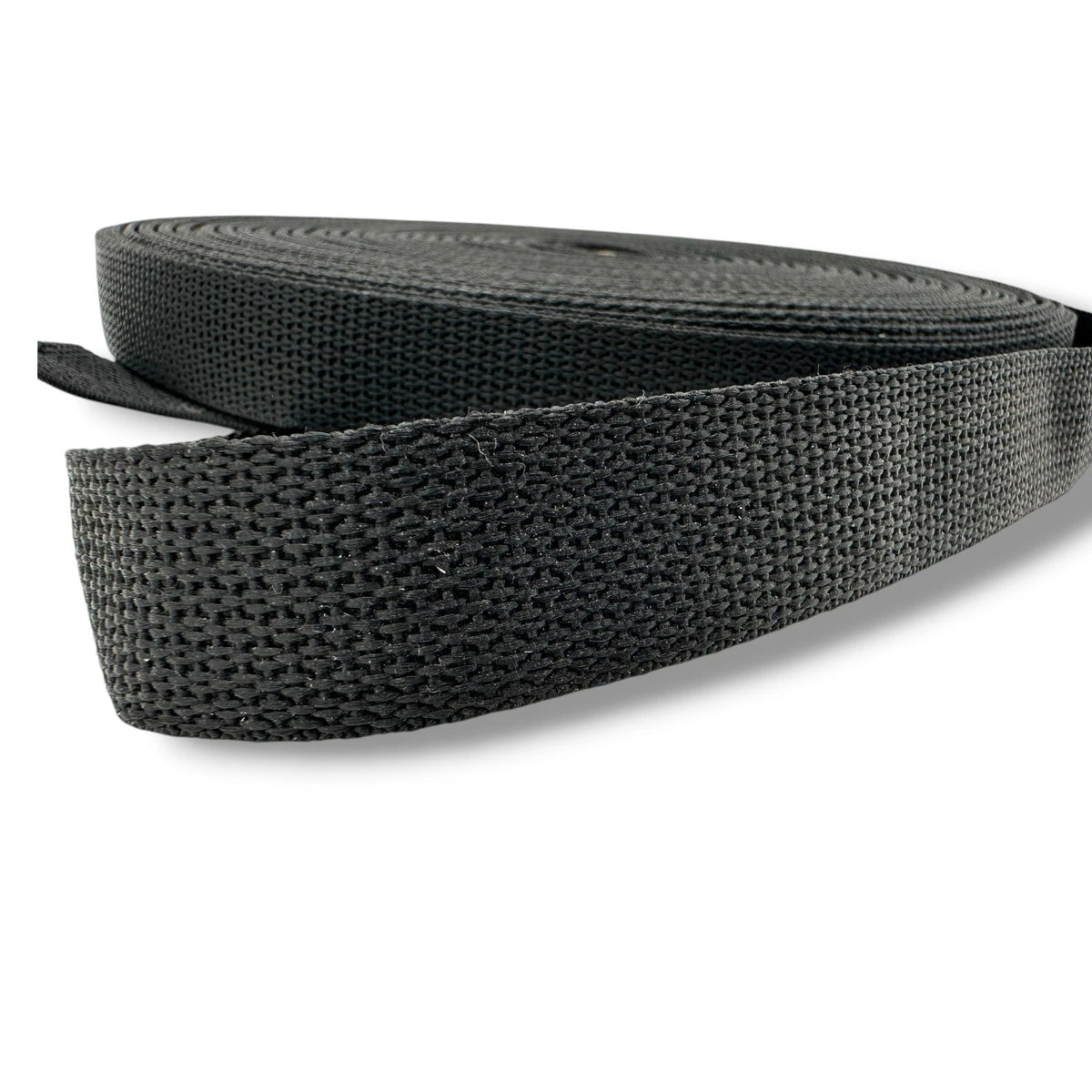 Webbing Straps Dog Leads Black 25mm Lashing Straps Bags Polypropylene – product image 2