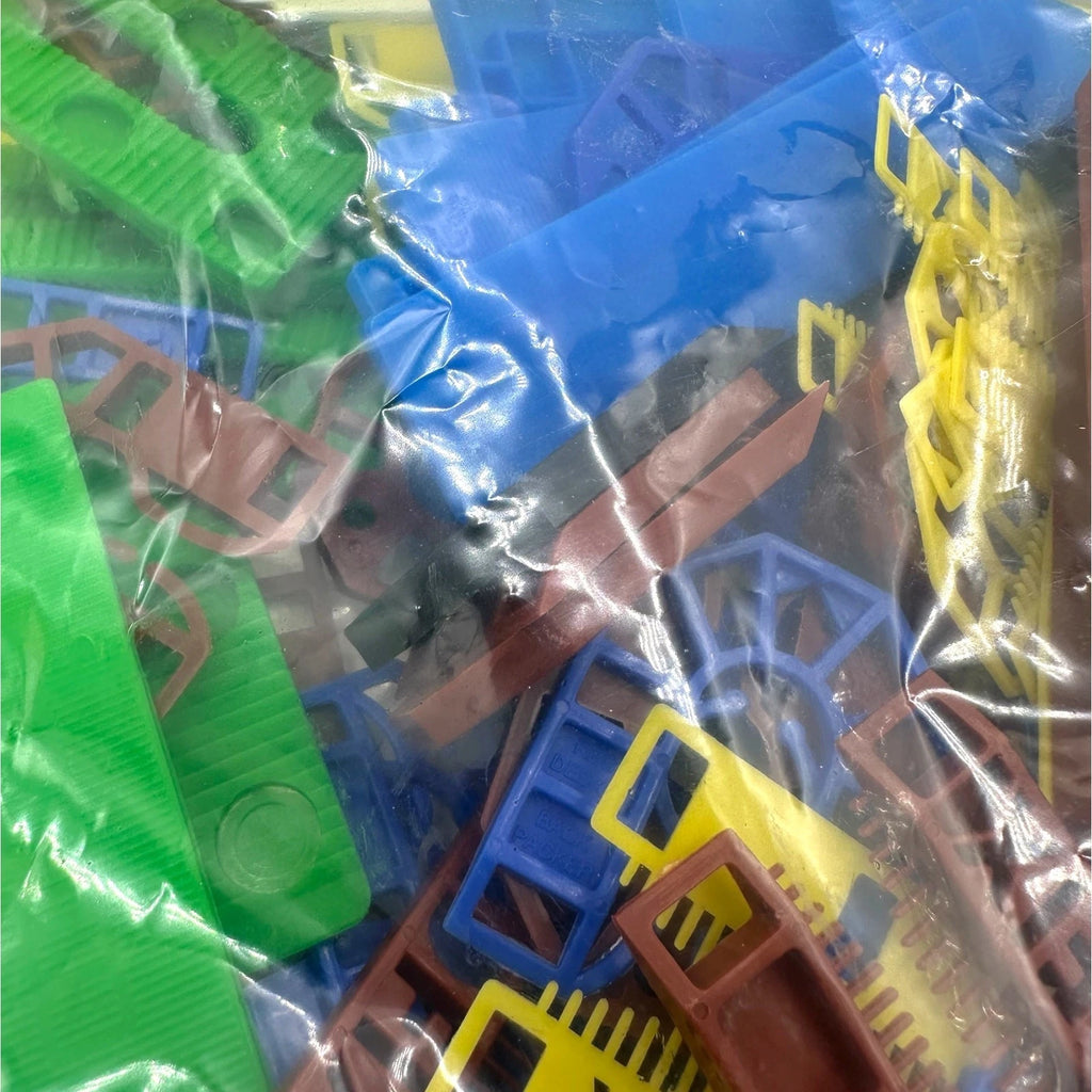 PLASTIC PACKERS WEDGES SHIMS Levelling Pack 160 Assorted Shims Mixed Flat UPack – product image 5