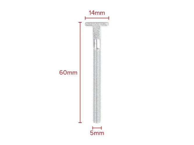 M5 Screw Wall Anchors T Screws with pack 20 - Plasterboard security Frame – product image 3