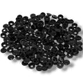 Screw Cover Caps Hinged Small Black Plastic Fold Over Size 6g/8g Gauge Cabinet – product image 1