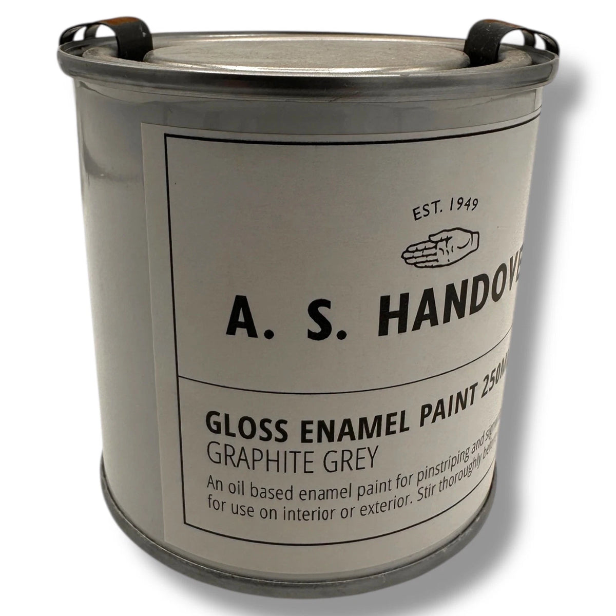 Graphite Grey Handover Signwriting & Pinstriping Enamel - Oil Based Paint 250ml – product image 1