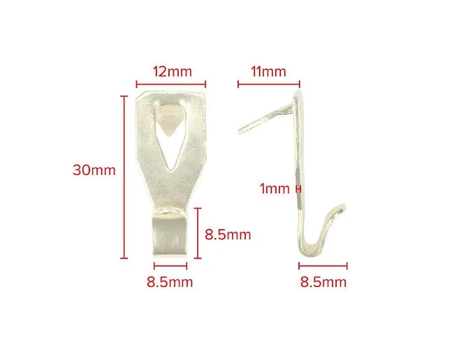 Walls Hooks Drywall Plasterboard × 10 Brass Soft Hang Picture Frame Canvas 3kgs – product image 7