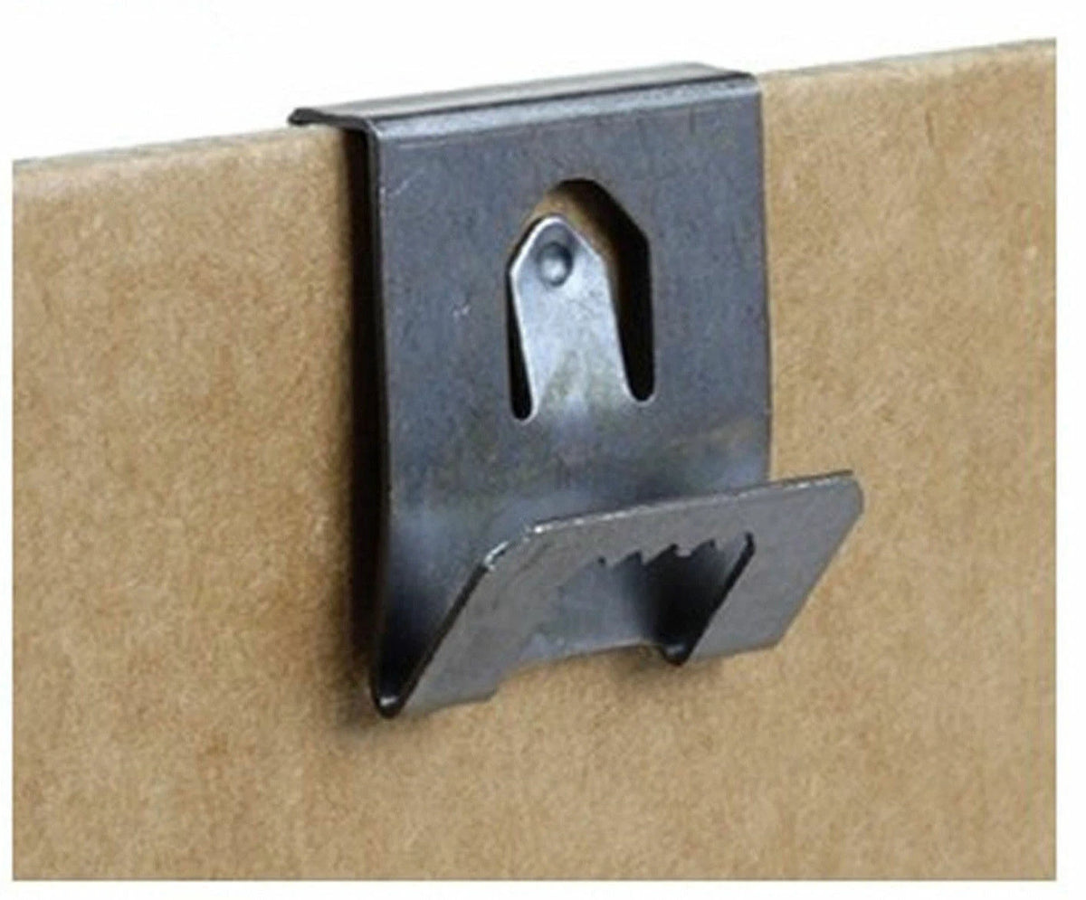 Sawtooth Frame Hanger 2-3mm 50 × Clip Over Board Picture Photo Hanging sawtooth – product image 2