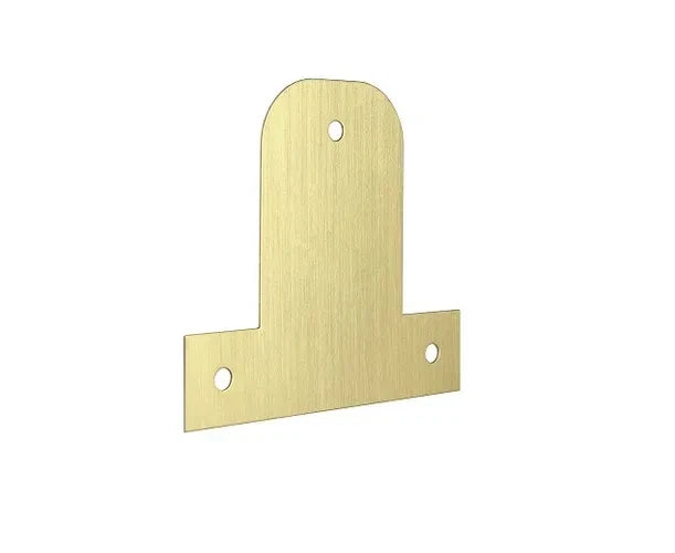 Bendable Fixing Plates Framing 45mm Brass D Shaped Plate DIY Photo Canvas – product image 1