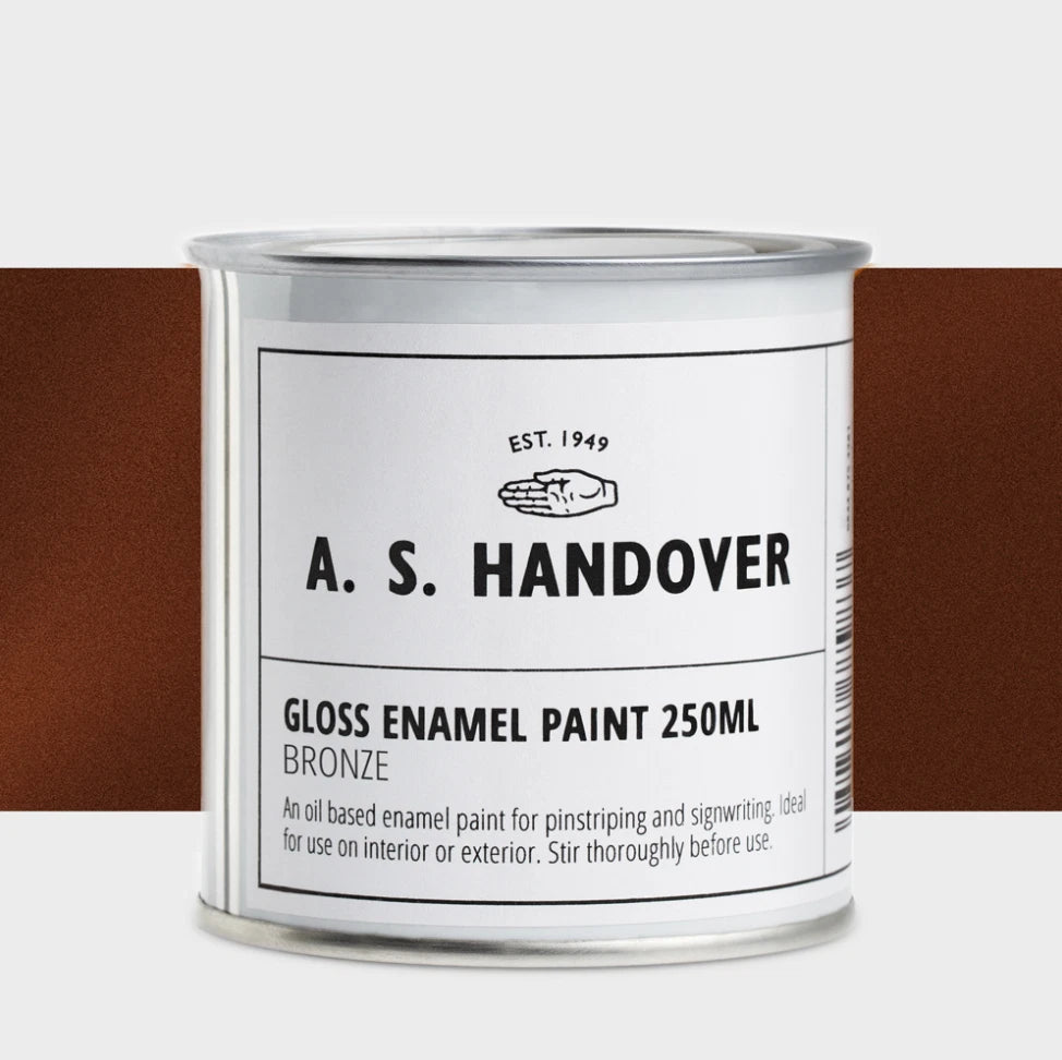 Bronze Handover Signwriting & Pinstriping Enamel - Oil Based Paint - 250ml – product image 2