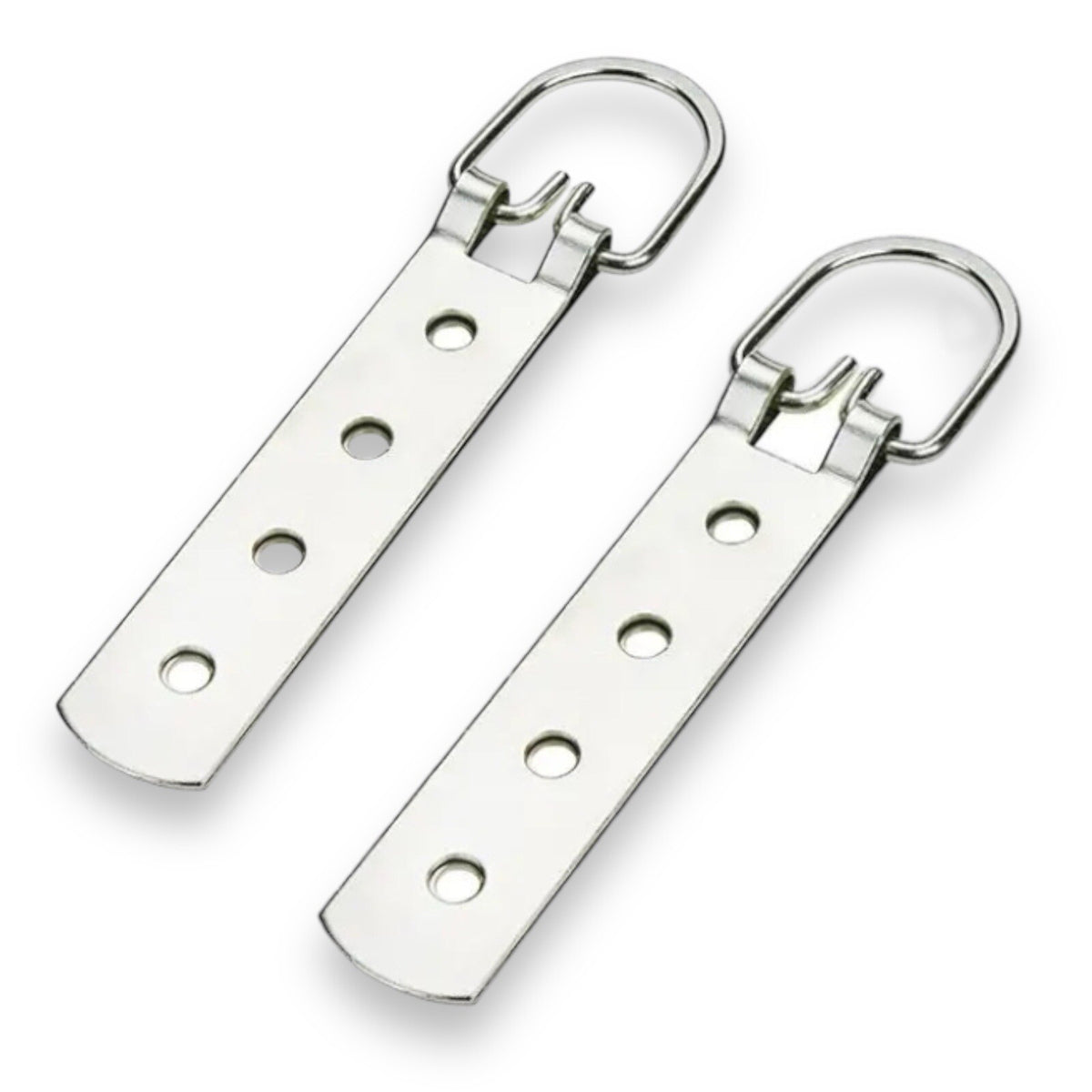 Super Heavy-Duty D-Ring Hangers – 165mm, Pair, No Screws