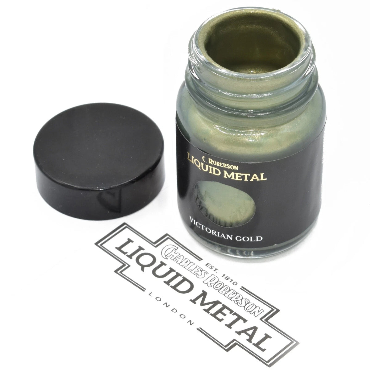 C. Roberson Victorian Gold Liquid Metal Paint – 30ml