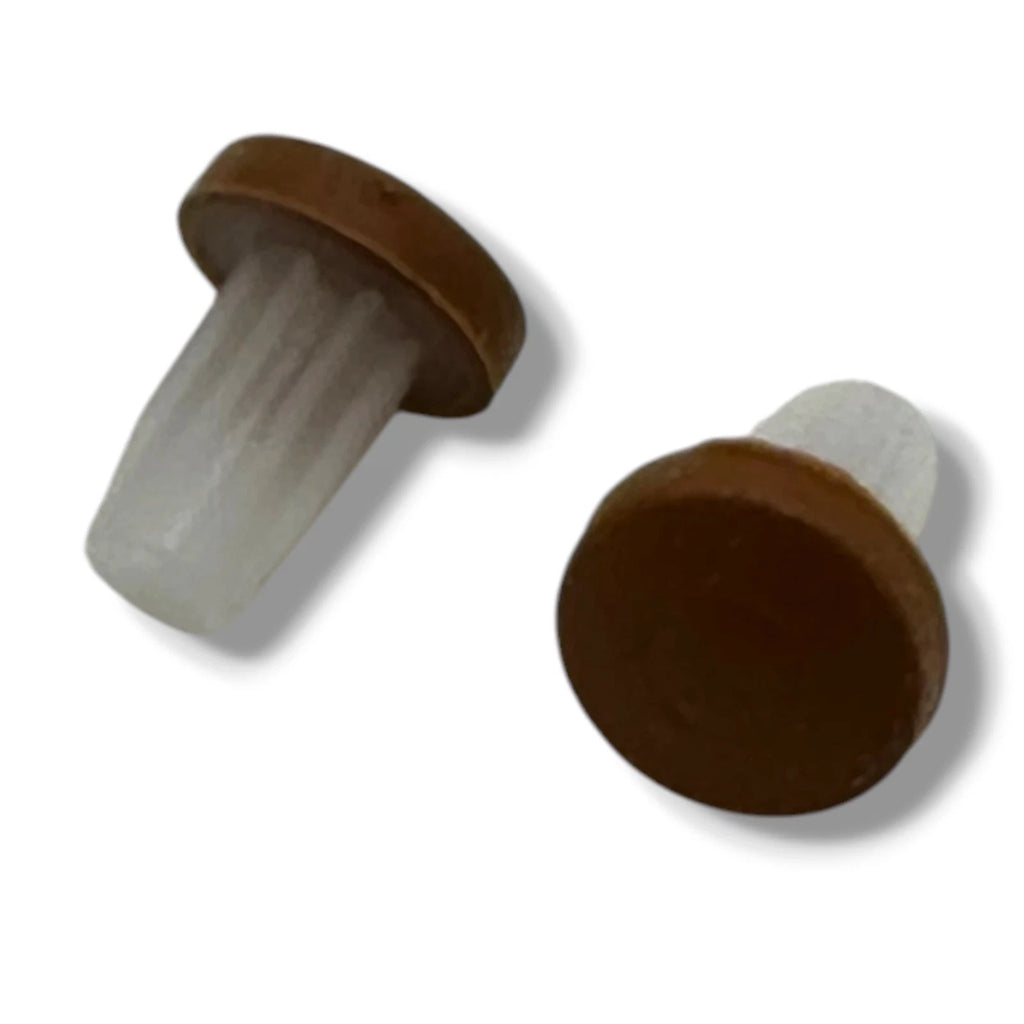 5mm Push Fit Door Buffer Matt Brown Cabinet Cupboard Wardrobe Door Bumper Häfele – product image 3