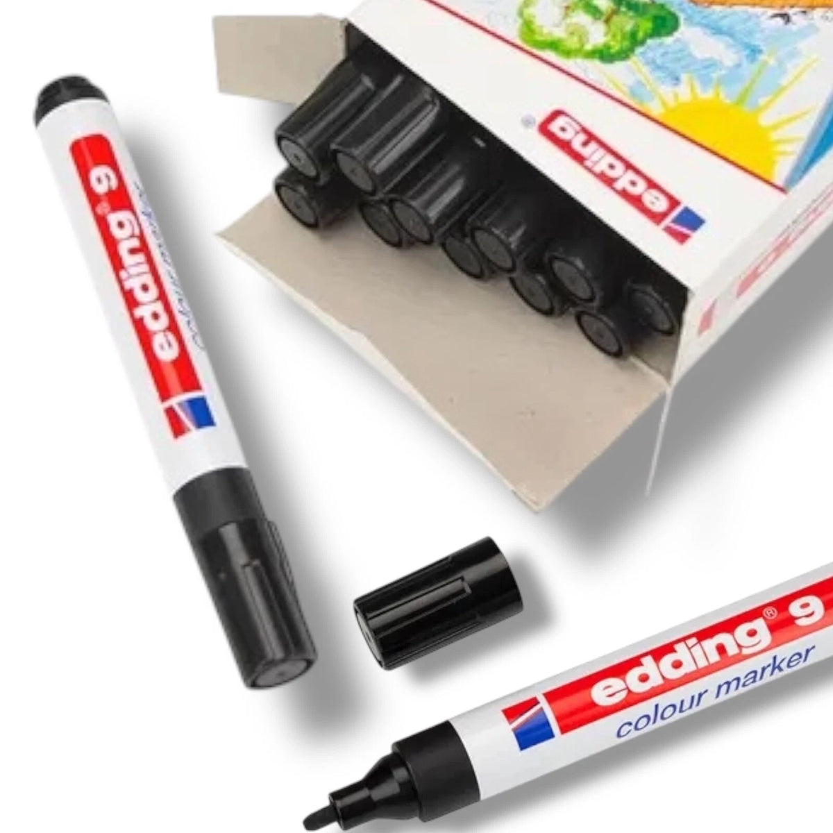 Marker Pens Touch-Up edding 9 Colour T Frame Moulding Black Brown Grey / Silver – product image 8