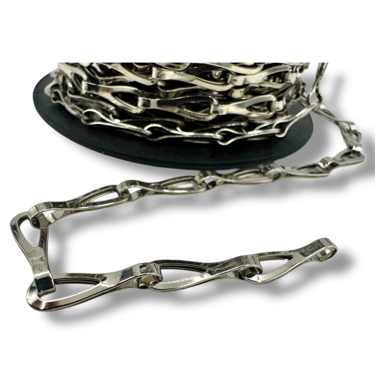 Reel Chandelier Chain 0.5 × 21mm Brass Chrome Plated 25 meters Chains Decorative – product image 3