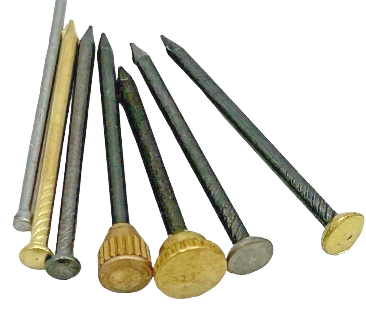 Hardened picture pins range - seven available styles