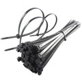 Cable Tie Zip Short 3.6mm × 200mm Black Cable Ties Wraps Strong Nylon Pack 1000 – product image 1