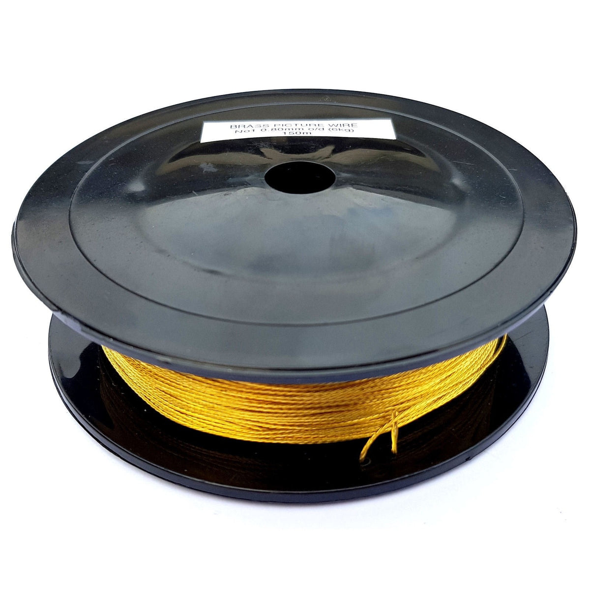 Braided Brass Picture Hanging Wire – 150m, No.1–No.3 – No.1 0.8mm 6kg 150m