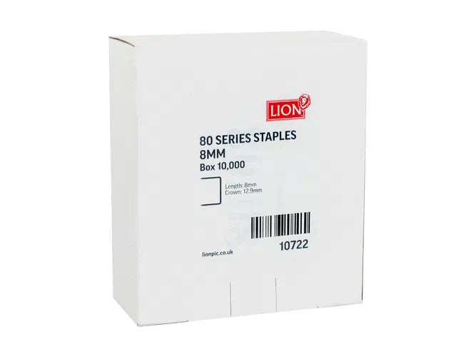 Staples Upholstery OMER 80 Series 8mm Galvanised Framing Canvas galvanised LION – product image 2