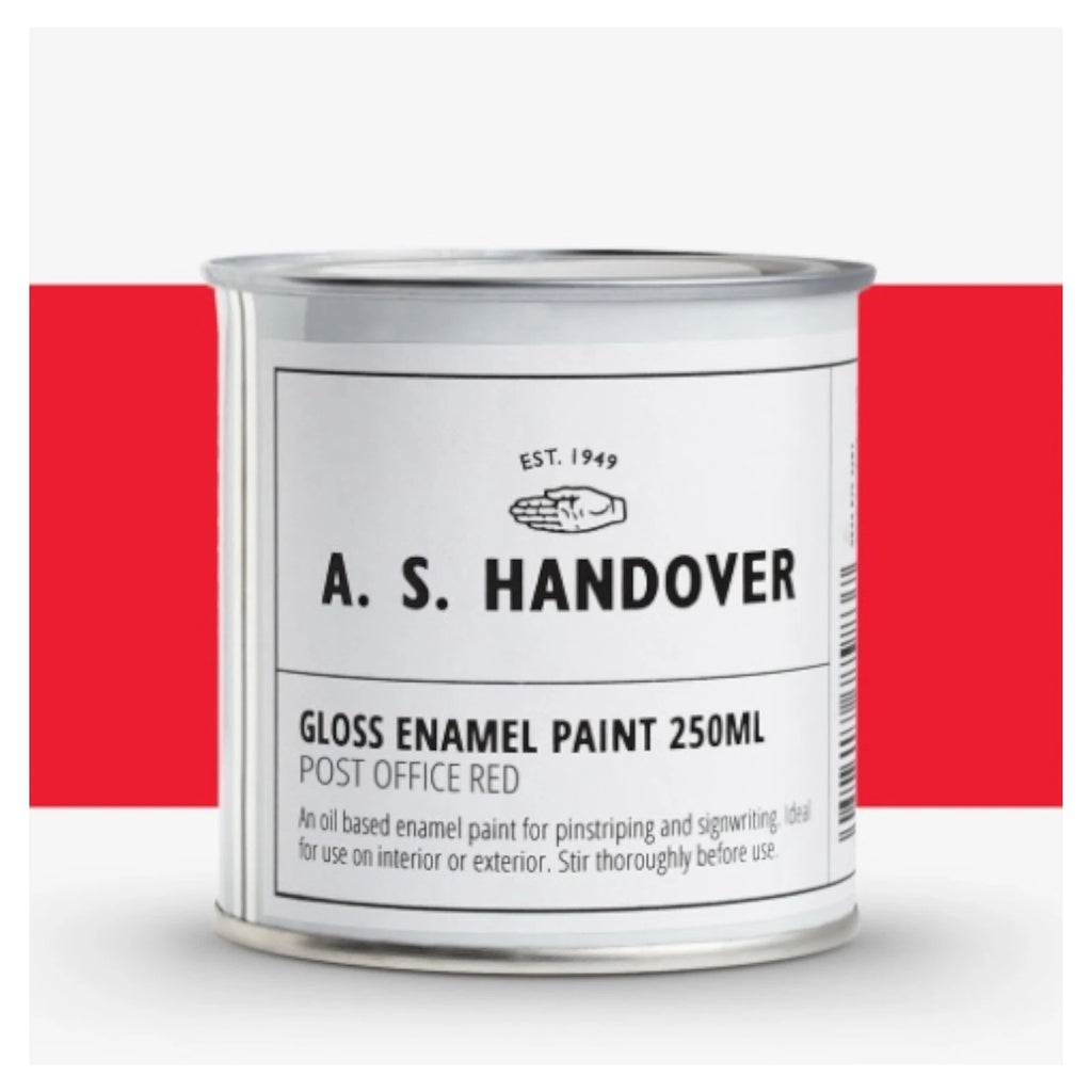 Enamel Paint Oil Based Post Offcie Red Signwriting & Pinstriping - 250ml – product image 5
