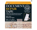 Lineco Document Repair Tape 25mm × 30m roll Self Adhesive Transparent Thin – product image 1