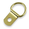 Brass Standard D-Ring Picture Frame Hangers – No Screws