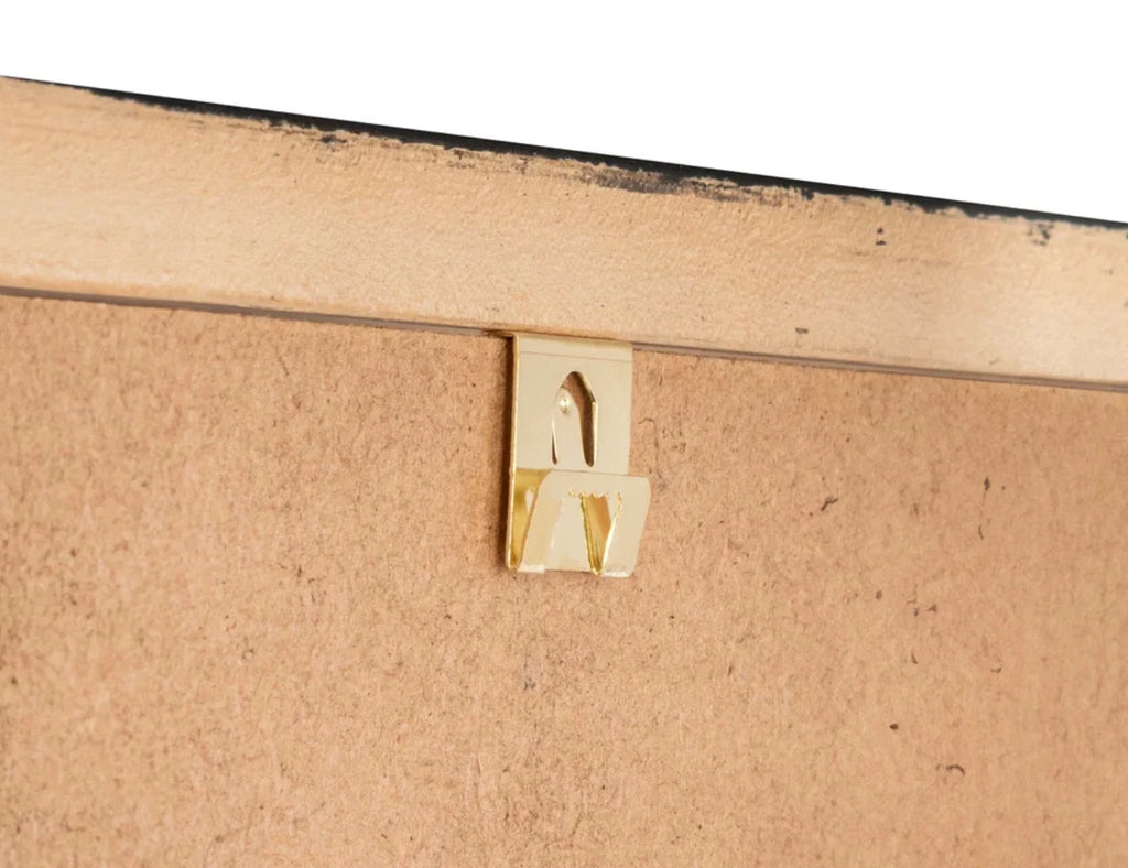 Clip Over Sawtooth Hanger For Backing Board Brass Neat Picture Frame Hangers – product image 5