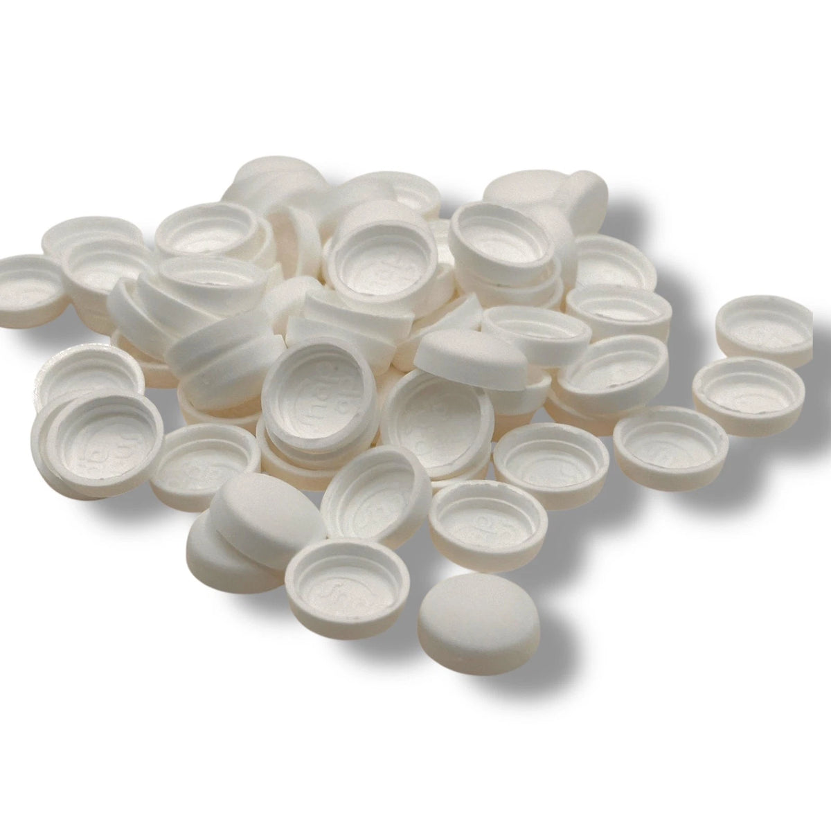 Dome Screw Cover Caps White Two Piece Matt 4/5g Snap-Cap DIY Screws – product image 1