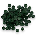 Heritage Green Gloss 6/8g Snap-Caps screw cover caps