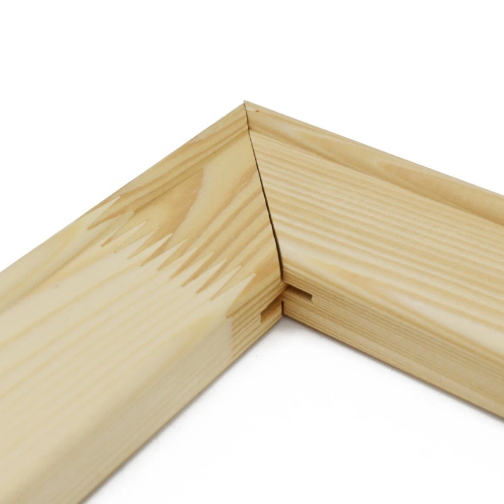 Canvas Stretcher Bars – 508mm (20"), 19 × 35mm, 1 Pair – standard canvas stretcher bar profile