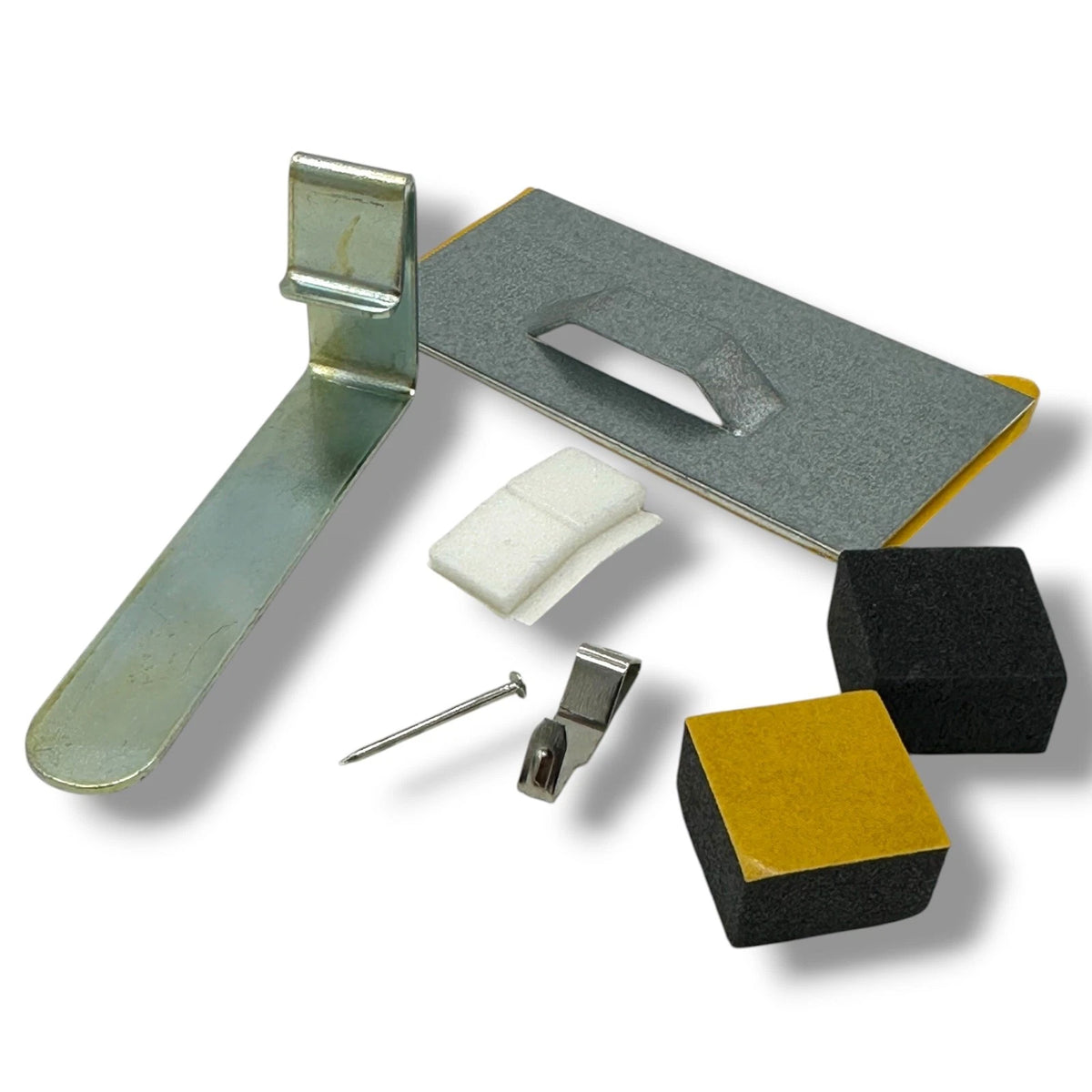 Flat Panel Stand Set Pack of 2 Desktop table top Frames Pictures aluminium Panel – product image 1