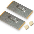Self-Adhesive Picture & Mirror Hanging Plates – 80 × 40mm