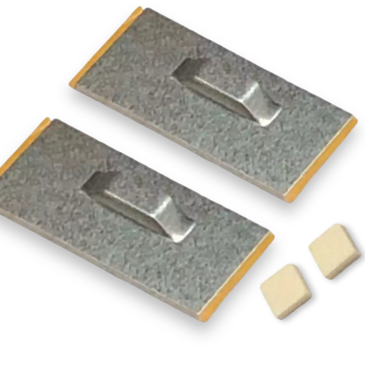 Self-Adhesive Picture & Mirror Hanging Plates – 80 × 40mm