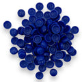 Space Blue Gloss 6/8g Snap-Caps screw cover caps