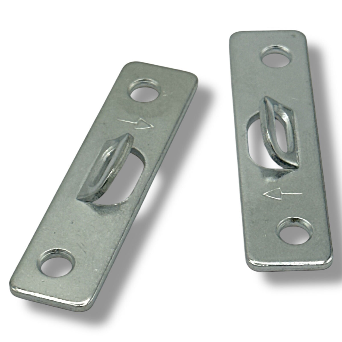 Heavy-Duty D-Ring Anchor Plates – 51mm, 2-Hole