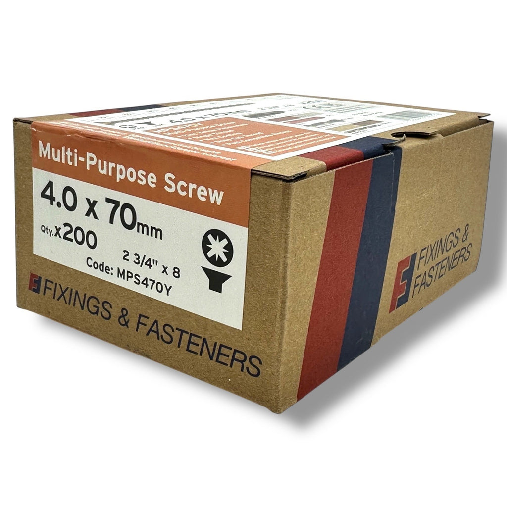 ForgeFix Yellow Zinc Wood Screw Assortment – 1,900 Pieces – product image 15