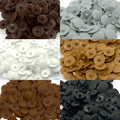 PZ2 Screw Caps Covers Pozi Head 12mm Push Fit Furniture Black White Brown Spax – product image 1