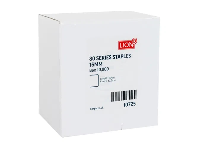 Staples Upholstery Framing 80 Series 16mm Galvanised Canvas galvanised OMER LION – product image 2