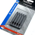 Insert Driver Bits Addax Pozi 2 PZ2 50mm Screwdriver S2 Grey Pack Of 5 Drill Bit – product image 1