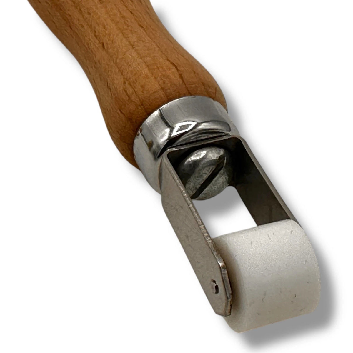 Consolidation Roller 12mm Adhesive Tapes - Wooden handle Roll Framing PTFE – product image 2