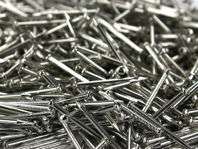 Hardened Silver Picture Pins 17mm × 1.27mm – Pack of 1000 - image 1