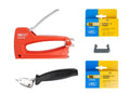 Manual Staple Gun Kit Hand Stapler Tacwise 53 Series With Staples Remover Guide – product image 1