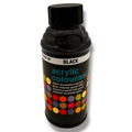 Polyvine Acrylic Colourant 50g Black Vibrant Waterbased Concentrated Pigments – product image 1