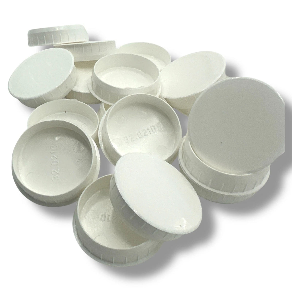 Cover Cap White 35mm Hinge Hole Blanking Bung Kitchen Bedroom Cabinet Door – product image 1