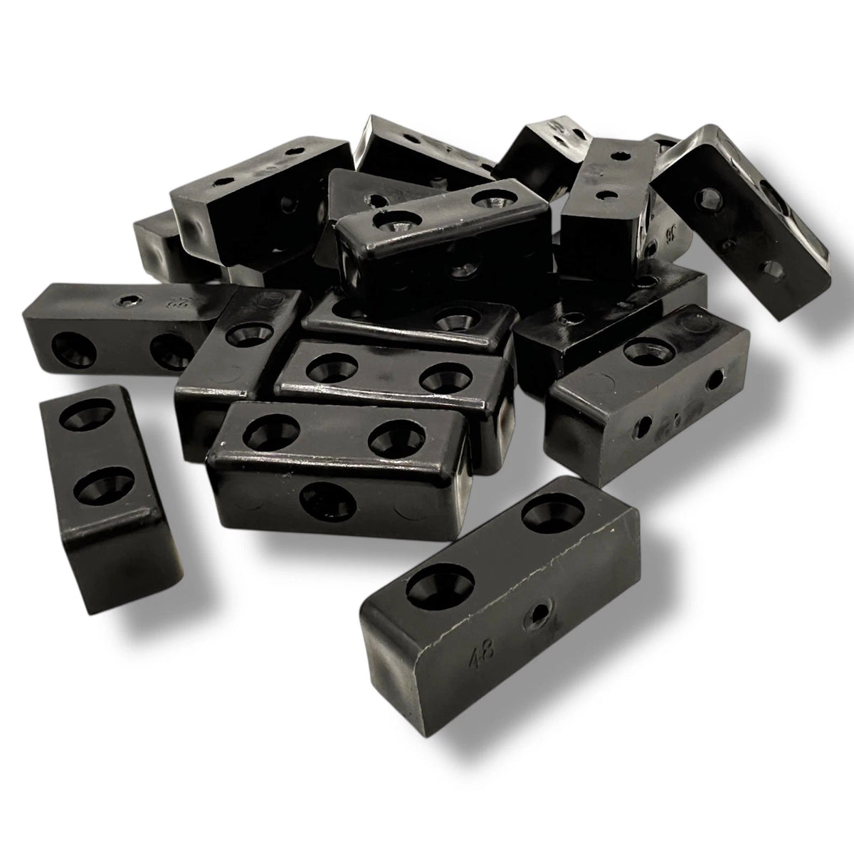 Modesty Mod Blocks Black Kitchen Cabinet Cupboard Fixing Joint Connector Block – product image 1
