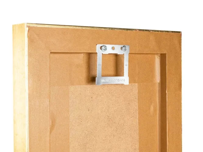 CWH1 Square Hangers 10 × Stretched Canvas Hollow Back Picture Frames + Screws – product image 5