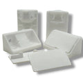White Shelf & Furniture Corner Brackets – 44mm