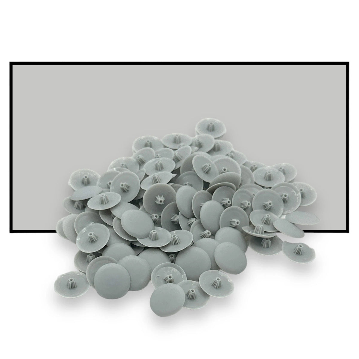 PZ2 Screw Caps Covers Pozi Head 12mm Push Fit Furniture Black White Brown Spax – product image 4