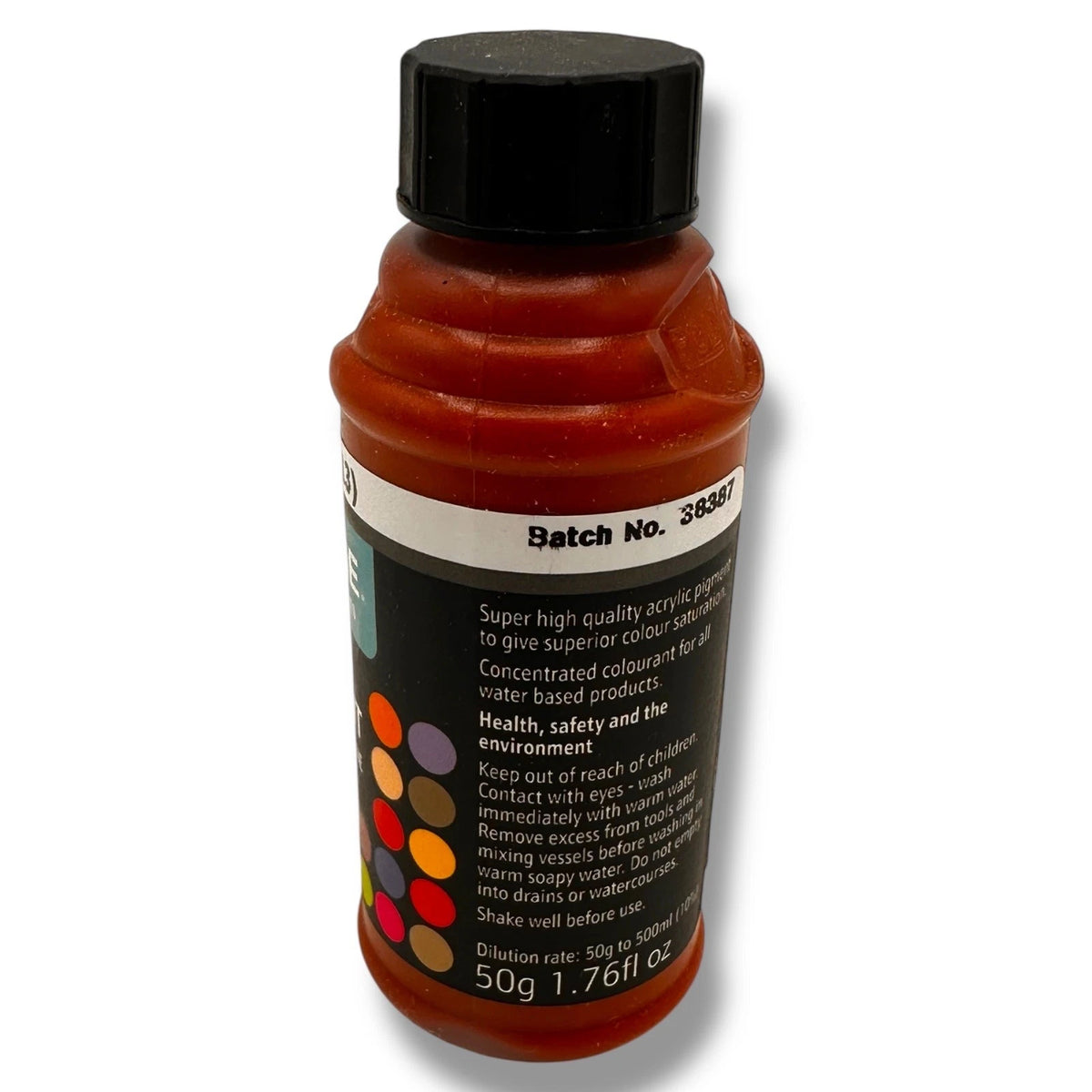 Polyvine Acrylic Colourant 50g Red Oxide Waterbased Concentrated Pigments – product image 4