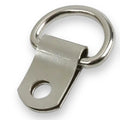 Nickel Classic D-Ring Picture Frame Hangers – No Screws