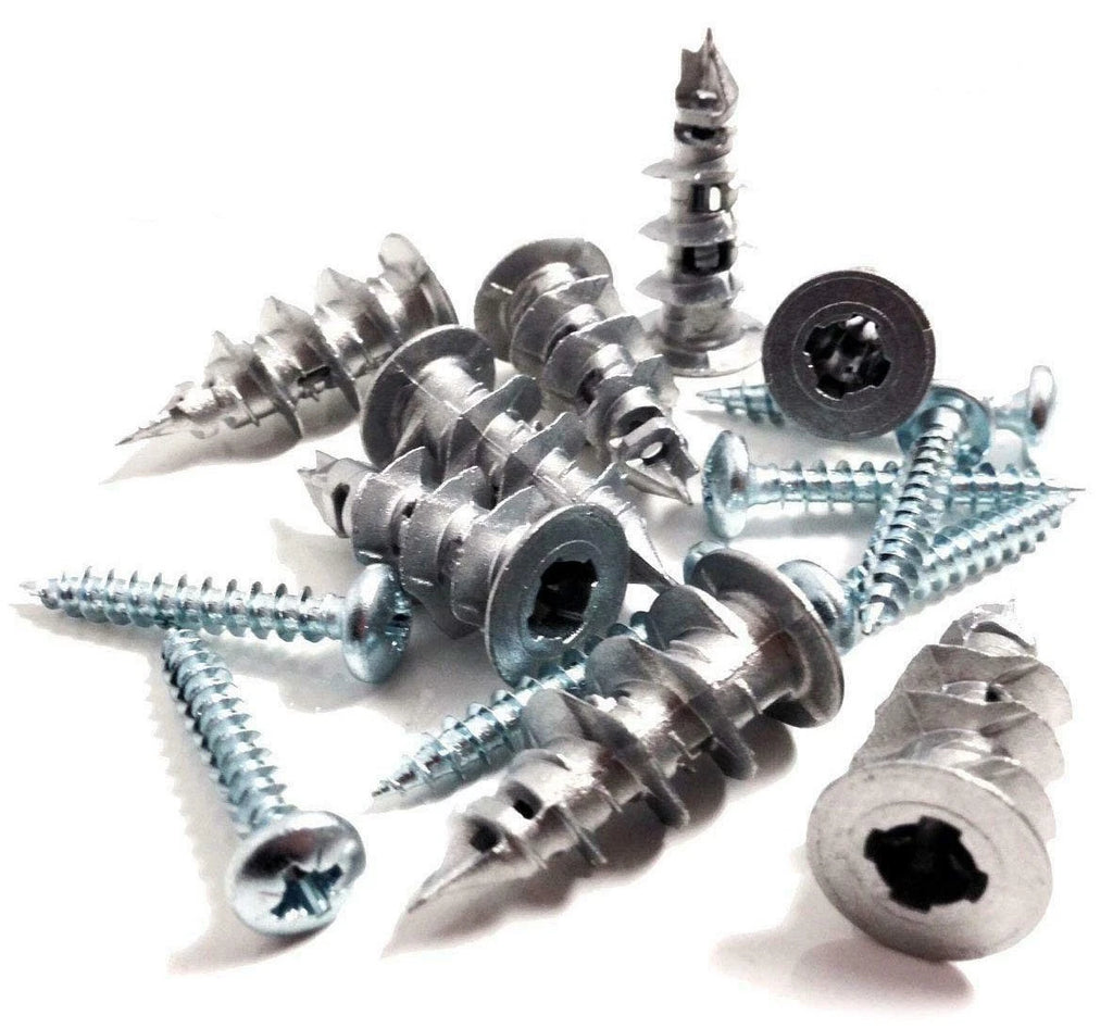 Metal Plasterboard Fixings Self Drill Cavity Wall Anchors Drywall Plugs Screws – product image 2