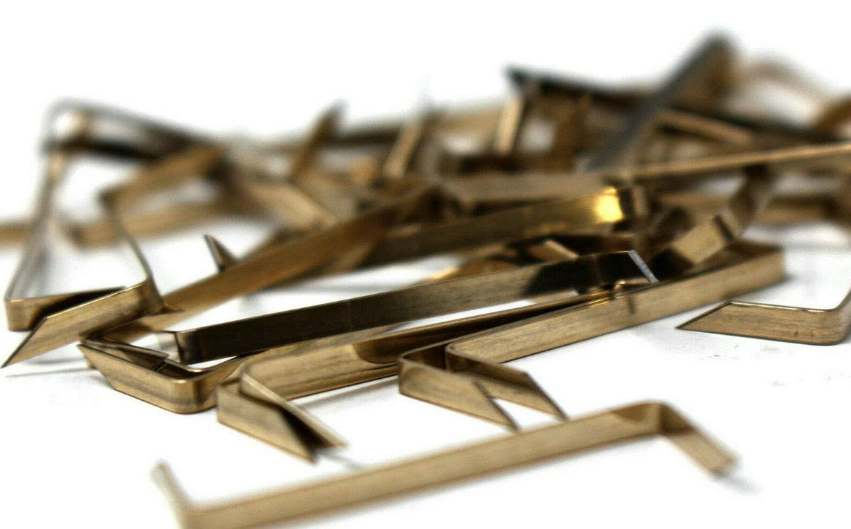Z-CLIPS to Hold Stretched Canvas into Picture Frame Z Pins Pin Clips Bar copper – product image 2