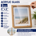 Clear 2mm Replacement Acrylic Glass – 8 Sizes, Packs 1–20 - image 17