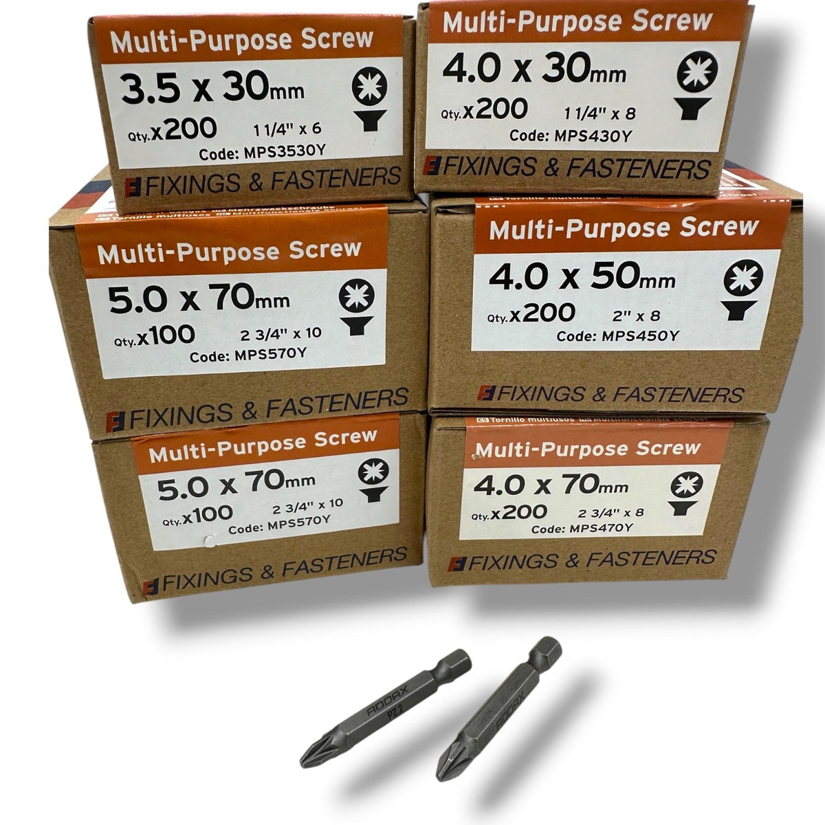 ForgeFix Mixed-Size Yellow Zinc Wood Screw Assortment – 1,000 Pieces – assorted screw boxes
