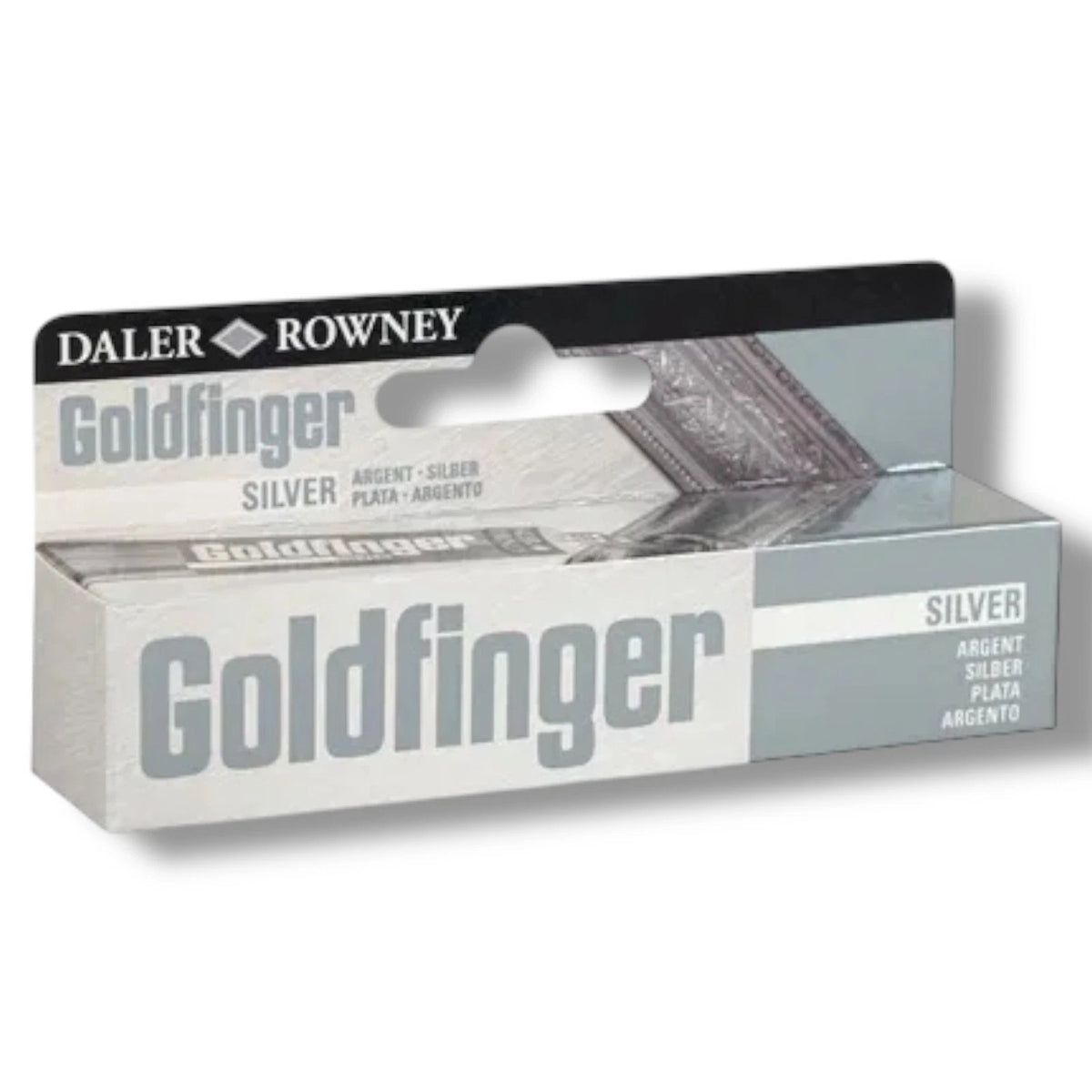 Goldfinger Paste Wax Silver 22ml tube Wood Frame Frames Pictures Gilding Wooden – product image 2